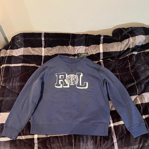 NEW Polo by Ralph Lauren Men's Athletic Division Sweater Size Large - Picture 7 of 9